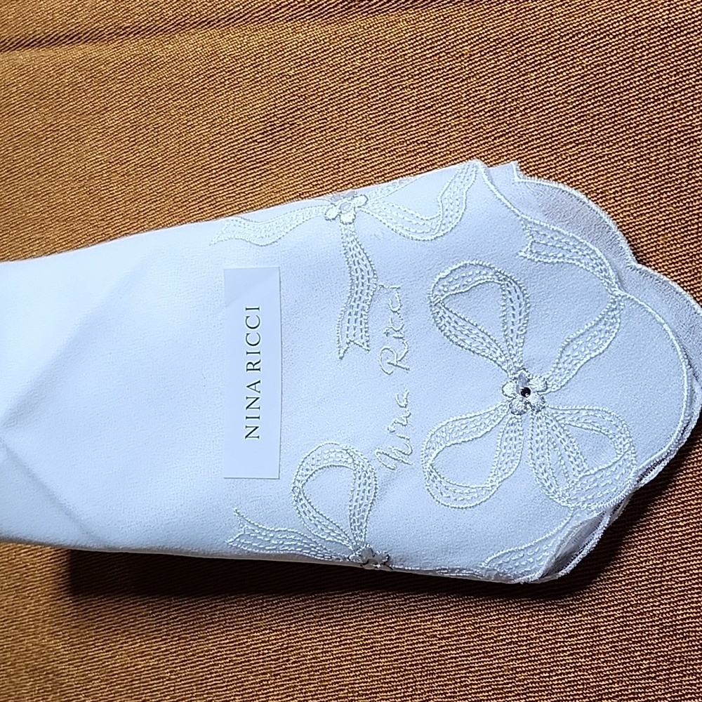 Nina Ricci Handkerchief Cotton Brandnew